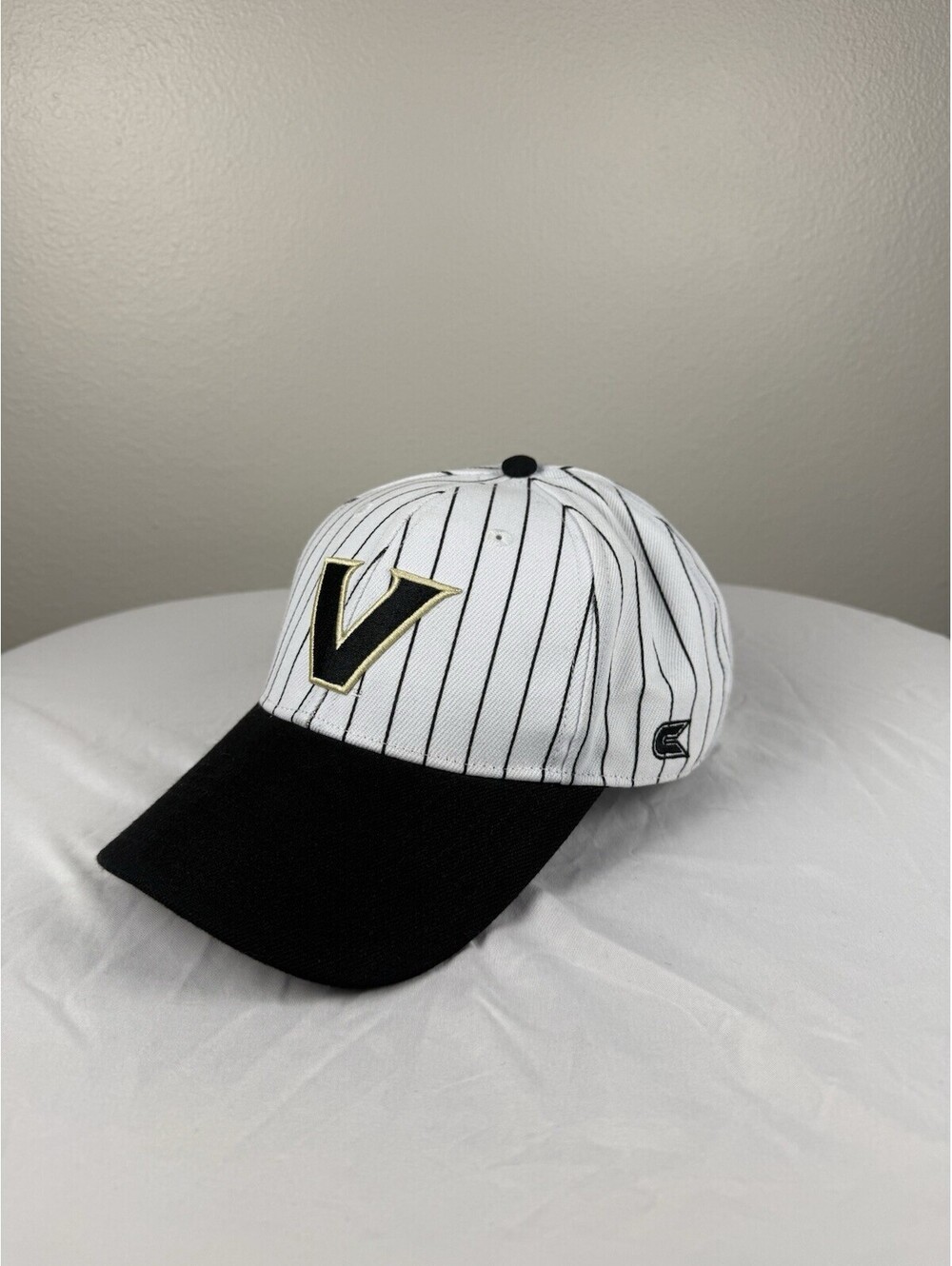 Vanderbilt Commodores Colosseum Pinstripe Snapback Hat NCAA Baseball Vandy